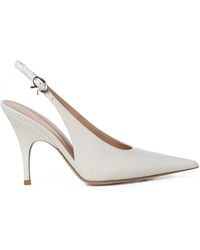 Gianvito Rossi - Pointed-Toe Slingback Pumps - Lyst