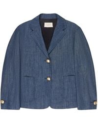 Montedoro - Veste Ample En Jean - Lyst