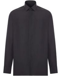 Tom Ford - Habotei Concealed-Placket Silk Shirt - Lyst