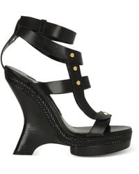 Tom Ford - Platform Braided Leather Sandals - Lyst