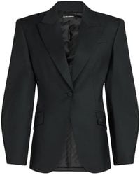 KARL LAGERFELD - Zip Detail Tailored Blazer - Lyst