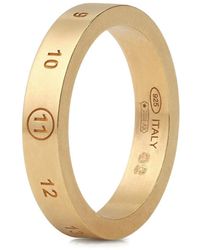 Maison Margiela - Ring Mit Graviertem Nummern-Logo - Lyst