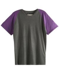Frenckenberger - Short-Sleeved Colour-Block T-Shirt - Lyst