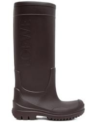 Loewe - Storm Logo-Embossed Boots - Lyst