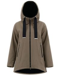 Herno - A-Line Hooded Jacket - Lyst