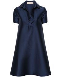 Blanca Vita - A-line Twill Mini Dress - Lyst