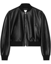 Givenchy - Zip Lambskin Jacket - Lyst