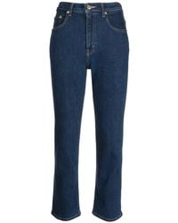 Tu Es Mon Tresor - The Rose Quartz Mid-Rise Cropped Skinny Jeans - Lyst