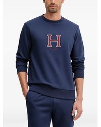 Hackett - Sweatshirt Mit Rundhalsausschnitt - Lyst