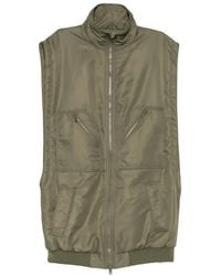 MM6 by Maison Margiela - Zip-Up Vest - Lyst