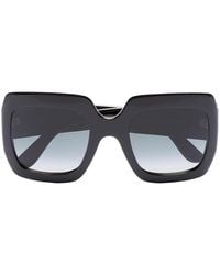 Gucci - Interlocking G Oversize-Frame Sunglasses - Lyst