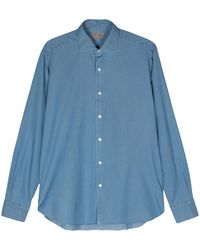 Barba Napoli - Poplin Cotton Shirt - Lyst