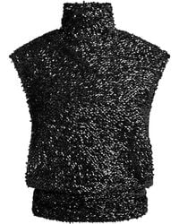 16Arlington - Ovica Sequinned Tank Top - Lyst