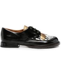Chie Mihara - Mocassins Frangés Jeripa À Carreaux - Lyst