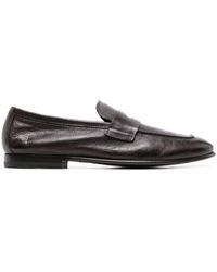 SCAROSSO - Gregory Leather Loafers - Lyst