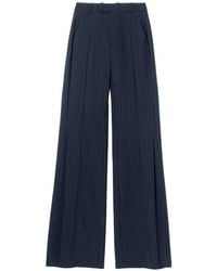 Séfr - Jess Pinstripe-Pattern Trousers - Lyst