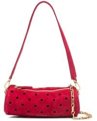 MANU Atelier - Mini Cylinder Perforated Shoulder Bag - Lyst