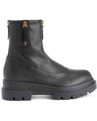 Giuseppe Zanotti - Avide Zip-Up Combat Boots - Lyst