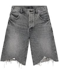 Purple Brand - High Summer Destroy Denim Shorts - Lyst