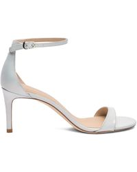 Stuart Weitzman - Sandalias de piel con tacón de 75 mm - Lyst
