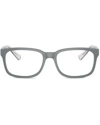 ARMANI EXCHANGE - Rectangular-Frame Glasses - Lyst