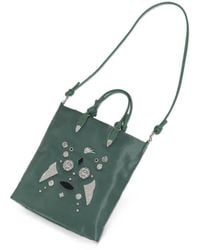 TOGA TOO - Gabi Embellished Leather Tote Bag - Lyst