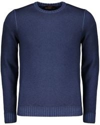 Moorer - Orvieto-Cre Crew-Neck Sweater - Lyst