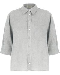 Panicale - Camisa Con Botones - Lyst