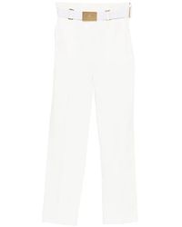 Elisabetta Franchi - Cropped Trousers - Lyst