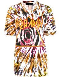 DSquared² - Tie-Dye Print T-Shirt - Lyst