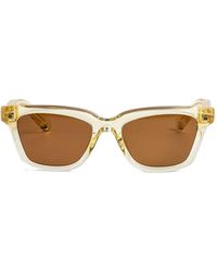 Jacquemus - Rectangle-Frame Sunglasses - Lyst