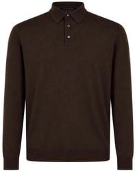 Kiton - Long-Sleeve Polo Shirt - Lyst