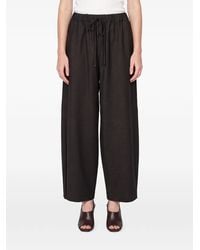 Antonelli - San Lorenzo Drawstring Wide-Leg Trousers - Lyst