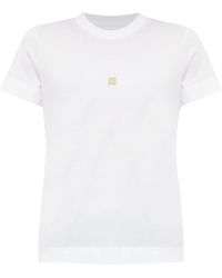 Givenchy - 4g Cotton T-shirt - Lyst