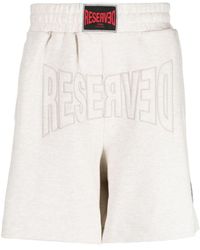 Izzue - Pantalones cortos de chándal con parche del logo - Lyst