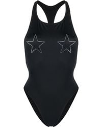 Stella McCartney - Crystal-embellished Star Swimsuit - Lyst