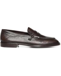 John Galliano - Leather Loafers - Lyst