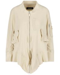Undercover - Veste Bomber Ma-1 À Design Asymétrique - Lyst