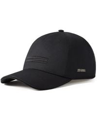 ZEGNA - Microfiber Motorin Baseball Cap - Lyst