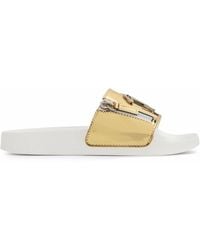 Giuseppe Zanotti - Brett Zip Slides - Lyst