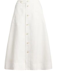 Polo Ralph Lauren - ボタン スカート - Lyst