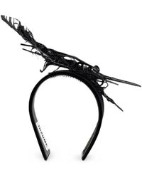 Comme des Garçons - X Hizume Serre-Tête À Ornements De Plumes - Lyst