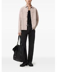 AllSaints - Rhodi Chest-Pocket Overshirt - Lyst