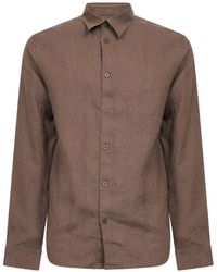 NN07 - Chemise À Boutonnière Sur Le Devant - Lyst