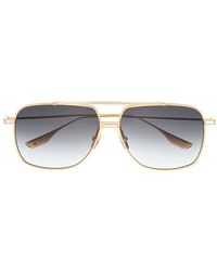 Dita Eyewear - Double-Bridge Pilot-Frame Sunglasses - Lyst