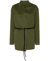 Fabiana Filippi - Belted Single-Breasted Coat - Lyst