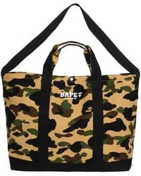 A Bathing Ape - Abc Camo Tote Bag - Lyst