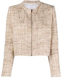 IRO - Togo Cropped Tweed Jacket - Lyst