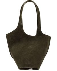 The Attico - Medium La Scoop Suede Top-Handle Tote Bag - Lyst