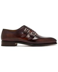 Bontoni - Loafer Mit Doppelter Schnalle - Lyst